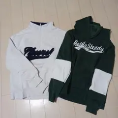 キッズ150サイズ☆裏起毛トレーナー&パーカー