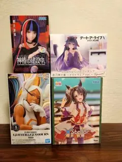 ​【未開封】美少女フィギュア 4体セット ミルコ・十香・サトノクラウン 他