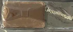 ウィルセレクション　パスケース　ブラウン　ノベルティ