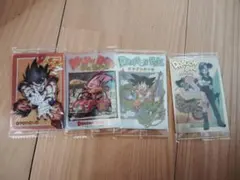 ドラゴンボール イタジャガカード 4枚