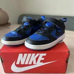 NIKE コートボローlow 青 15cm