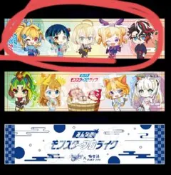 モンスターストライク　ミニキャラ集合A マフラータオル 極楽湯