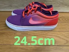 NIKE ナイキ　スニーカー 紫/赤