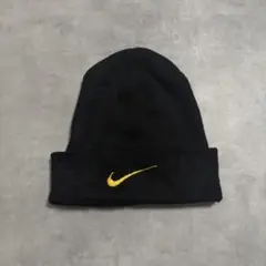 90s NIKE Beanie MADE IN USA 白タグ 刺繍 AM50のサムネイル