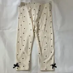 petit main ハート レギンス プティマイン　90