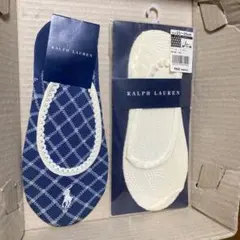 未使用　２足　RALPH　LAUREN　ラルフローレン　フットカバー　23～25