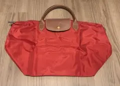 LONGCHAMP Le Pliage 赤 バッグ