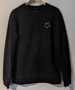 A.P.C. ロゴ NO FUN スウェット long Sweat 黒のサムネイル