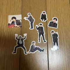 sixtones 松村北斗　ステッカー　フレークシール