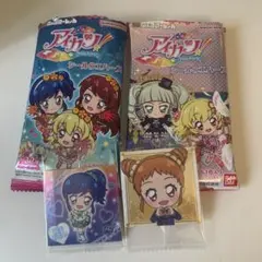 アイカツ　シールウエハース　霧矢あおい　有栖川おとめ