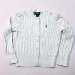 POLO RALPH LAUREN ケーブルニットカーディガン　5