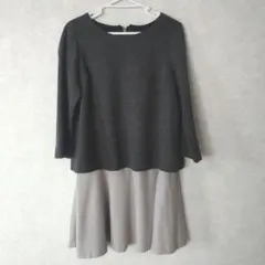 最終値下げ★エンジェリーベ　マタニティ　授乳口付ワンピース　М〜Ｌ