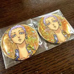 東京リベンジャーズ　三ツ矢隆　缶バッチ2個セット