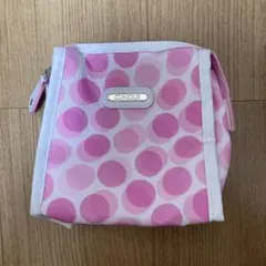 クリニーク　CLINIQUE ノベルティ　限定　ポーチ　マチ有り