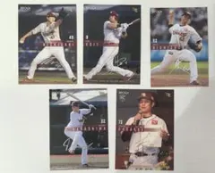 epoch 2026 東北楽天ゴールデンイーグルス　銀箔サイン　5枚セット