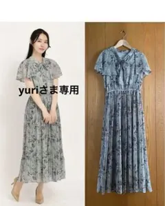 yuri様専用　ストロベリーフィールズ　シアーフラワーワンピース