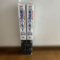 ガラス飛散防止UVカットシート 窓ガラス用 46cm x 1.8m2本
