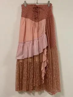 snidel ストライプMIXスカート