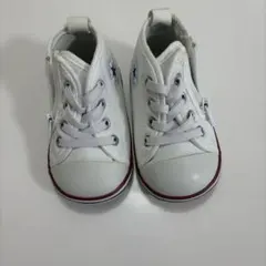 コンバース　オールスター　ベビーシューズ　スニーカー　ホワイト