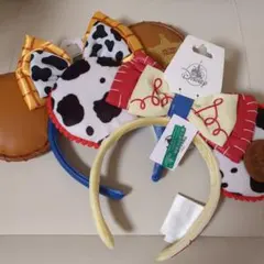 上海ディズニー ウディ ジェシー カチューシャ セット