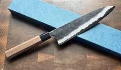 堺菊一文字光秀 一文字　穣青鋼　黒打　和牛刀210cm 堺菊一文字光秀 一文字 穣青鋼 黒打 和牛刀210cm - メルカリ