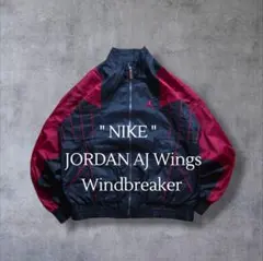 NIKEナイキ エアジョーダン ナイロンジャケット 刺繍ロゴ ジャンプマン