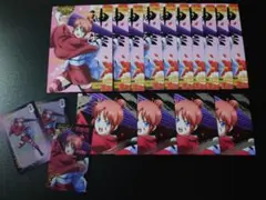 【セット】銀魂　神楽　吉原大炎上　クリアシート　ポスカ　特典　スクエアカード