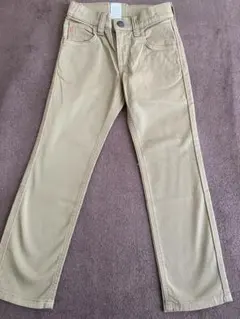 新品EDWIN ベージュパンツ　120㎝のサムネイル