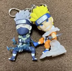 NARUTO -ナルト- ナルト・カカシ フィギュアキーホルダー プライズ