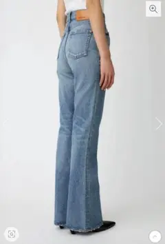 MOUSSY MVS FLARE ブラック、ブルー　2色セット販売