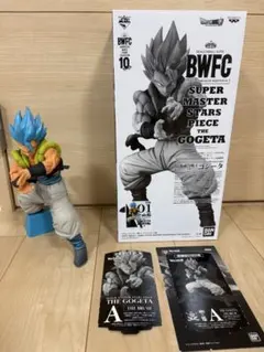 smsp ゴジータ　01 A賞　開封品　BWFC フィギュア　半券あり