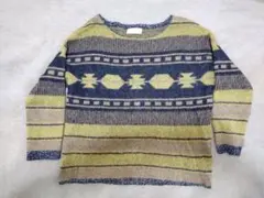 cepo ニット セーター Mサイズ レディース 服 冬物 春物 エスニック