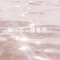 みっふぃ様専用ページ♡