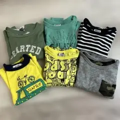 90cm 長袖Tシャツ　6点セット　男の子