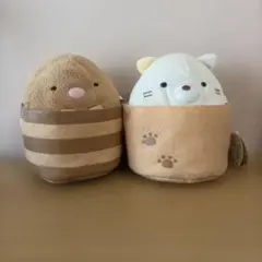 すみっこぐらし 動物キャラクター ぬいぐるみセット