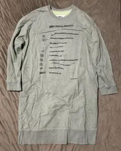 MM6 maisonmargiela マルジェラ　スウェットワンピース