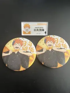 ハイキュー　日向翔陽　缶バッジ　セット
