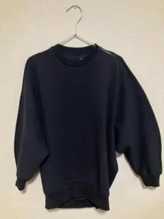 【UNIQLO】ドライスウェットプルオーバー Mサイズ ブラック ユニクロ