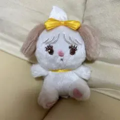 mikko 　ガチャガチャ　ぬいぐるみキーホルダー　 スフレ