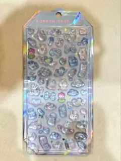 ボンボンドロップシール　シャーベット　みずいろ