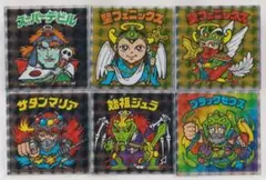 LOTTE ヘッドだらけのビックリマン バラ売り可 6枚 まとめ売り