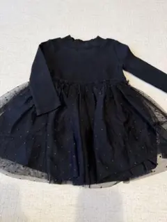 dani_lokka_ 様専用GAPブラック長袖チュールワンピース12-18ヶ月