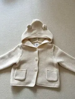 ベビーギャップ　くまみみパーカー