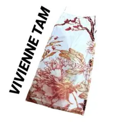 VIVIENNE TAM ヴィヴィアンタム パワーネット 花柄 ロングスカートのサムネイル