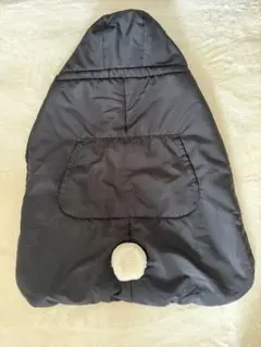 抱っこひも用カバー フード付き 黒