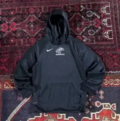 m*k様 NIKE ナイキ カレッジロゴ プルオーバー パーカー ブラック S