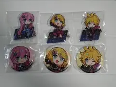 プロセカ　アクスタ　缶バッジ