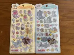 トムとジェリー　うるちゅるポップシール　2枚セット