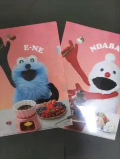 パペットスンスン　LOTTEセブンイレブン　クリアファイル 　スンスン　ノンノン