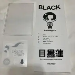 SnowMan 韓国ポップアップグッズ 目黒蓮